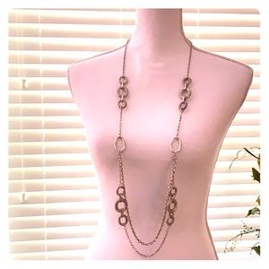 Premier Designs link silver necklace